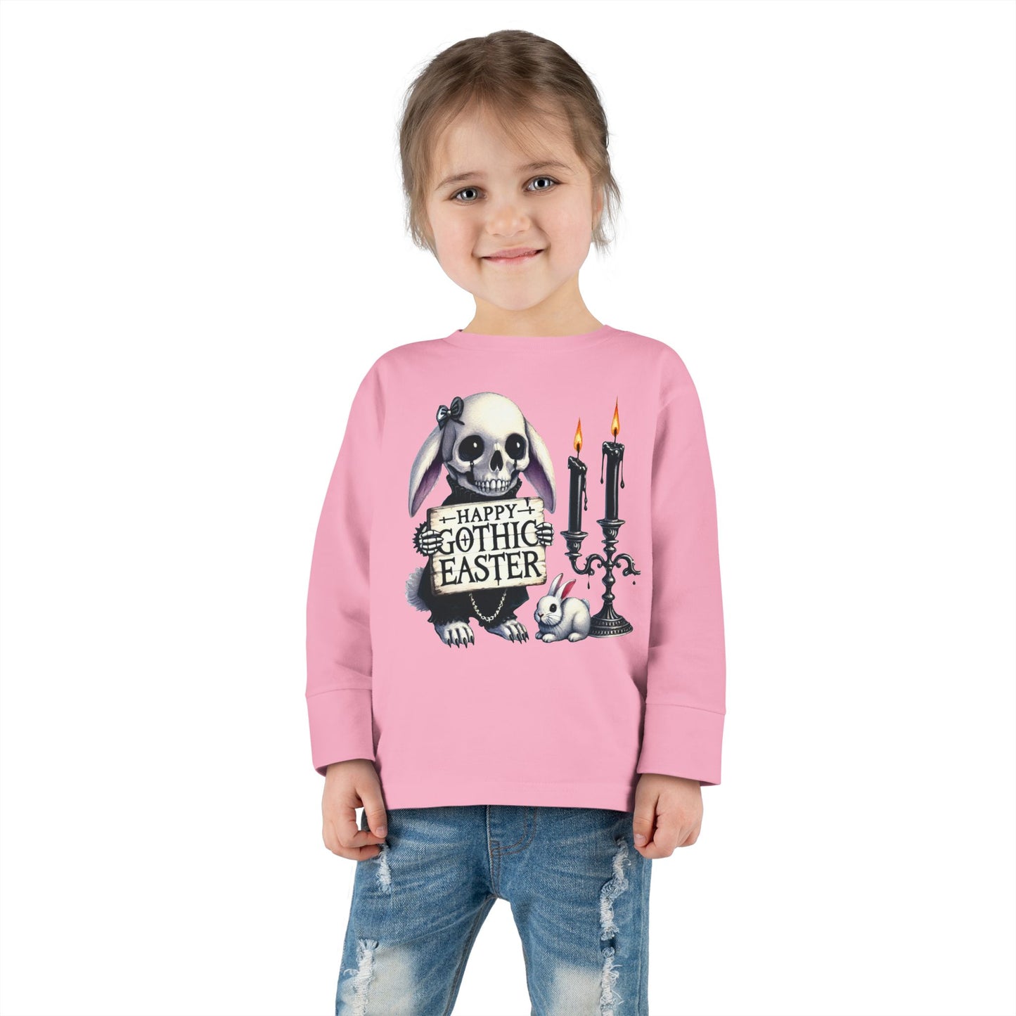 Happy Gothic Easter Toddler Shirt