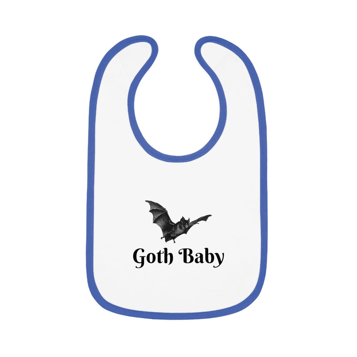 Goth Baby Bib