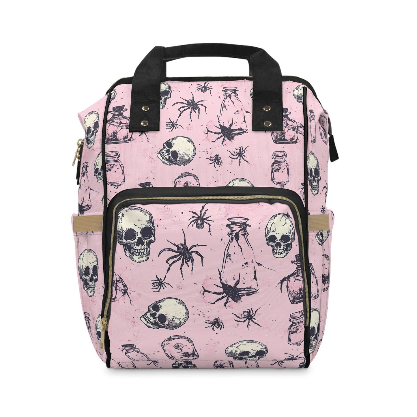 Gothic Pink Baby Diaper Bag