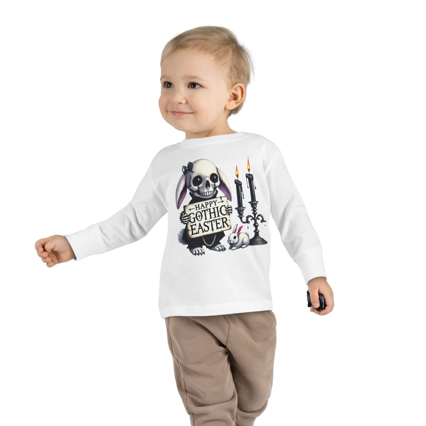 Happy Gothic Easter Toddler Shirt