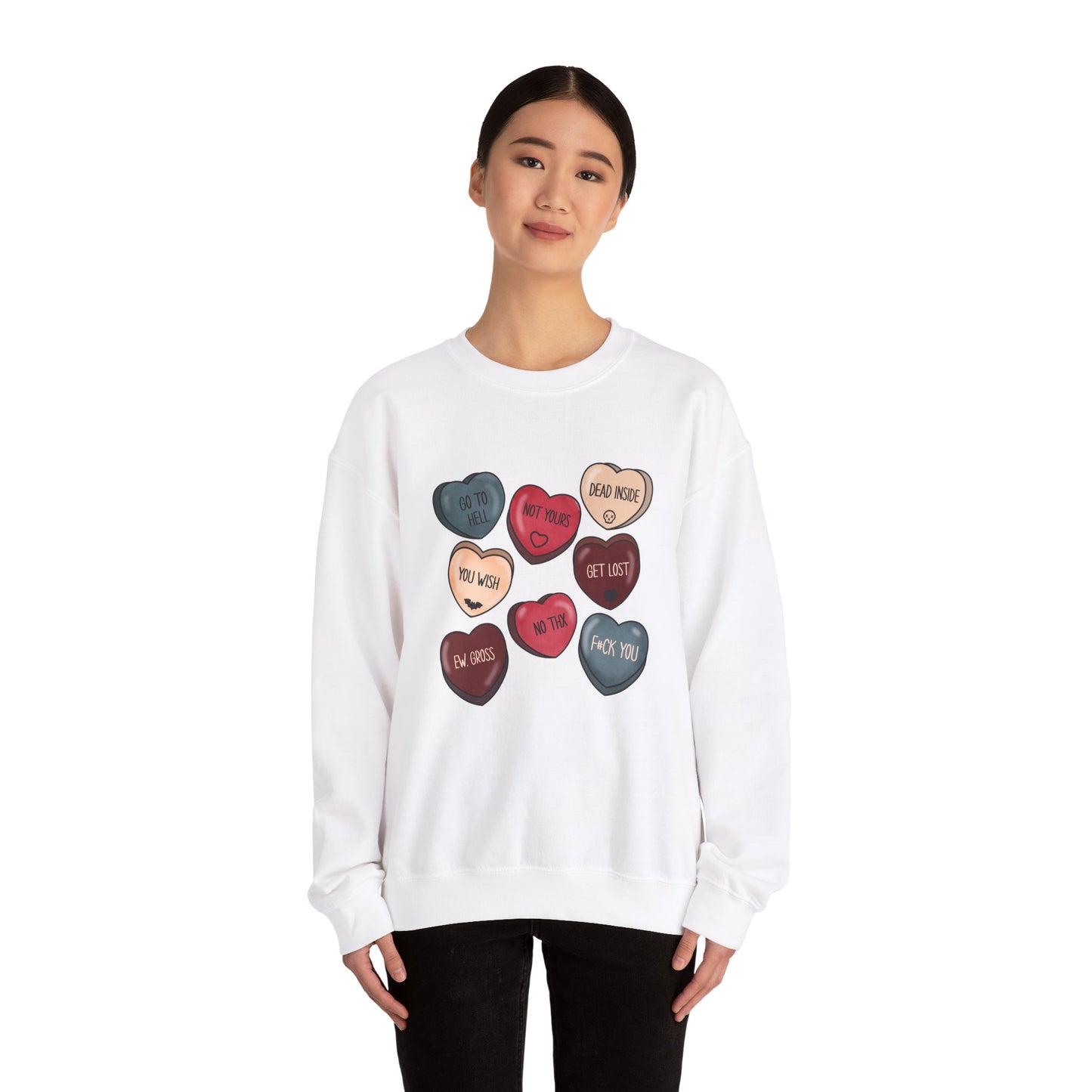 Gothic Valentines Day Sweatshirt