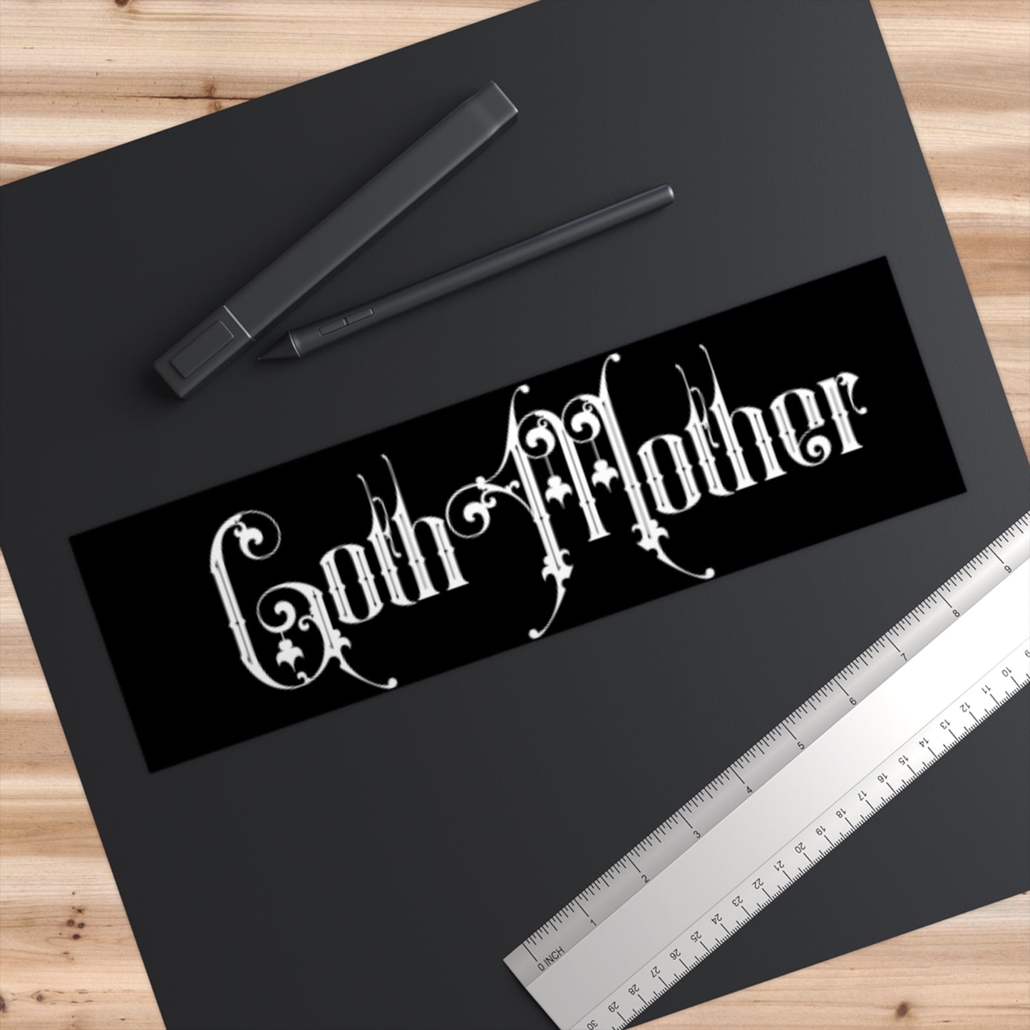 Goth Mother Bumper Sticker