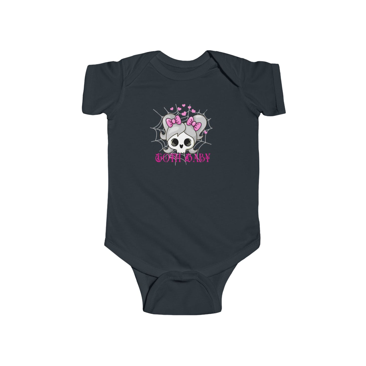 Baby Skull Goth Onesie