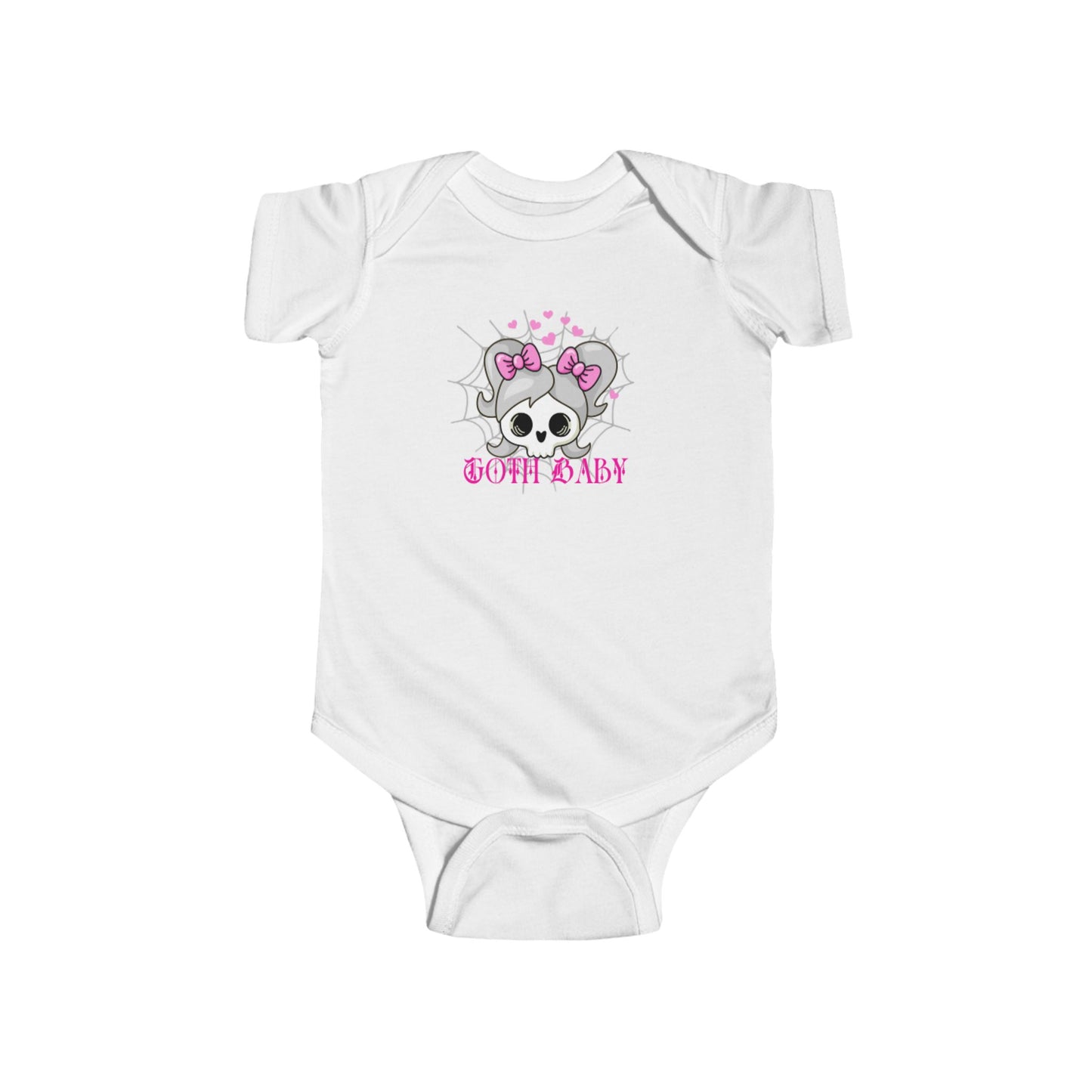 Baby Skull Goth Onesie