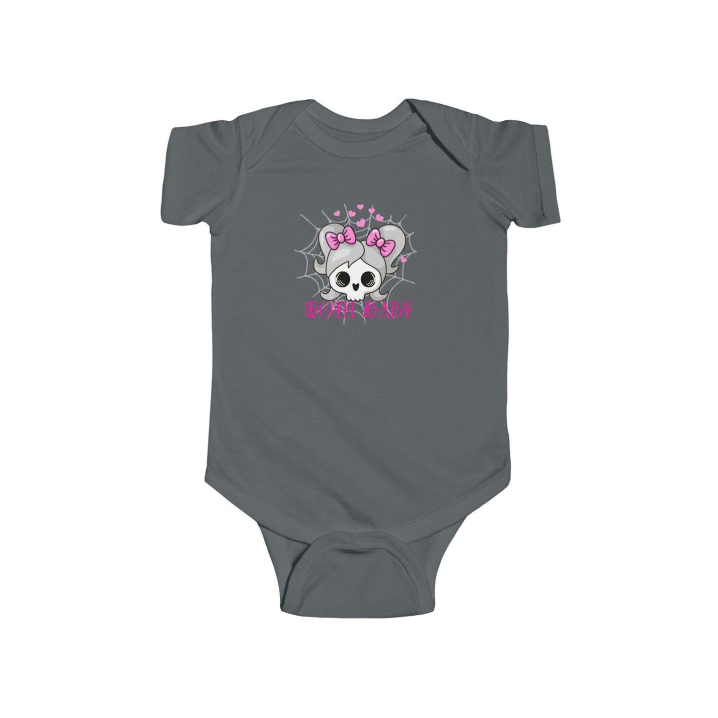 Baby Skull Goth Onesie