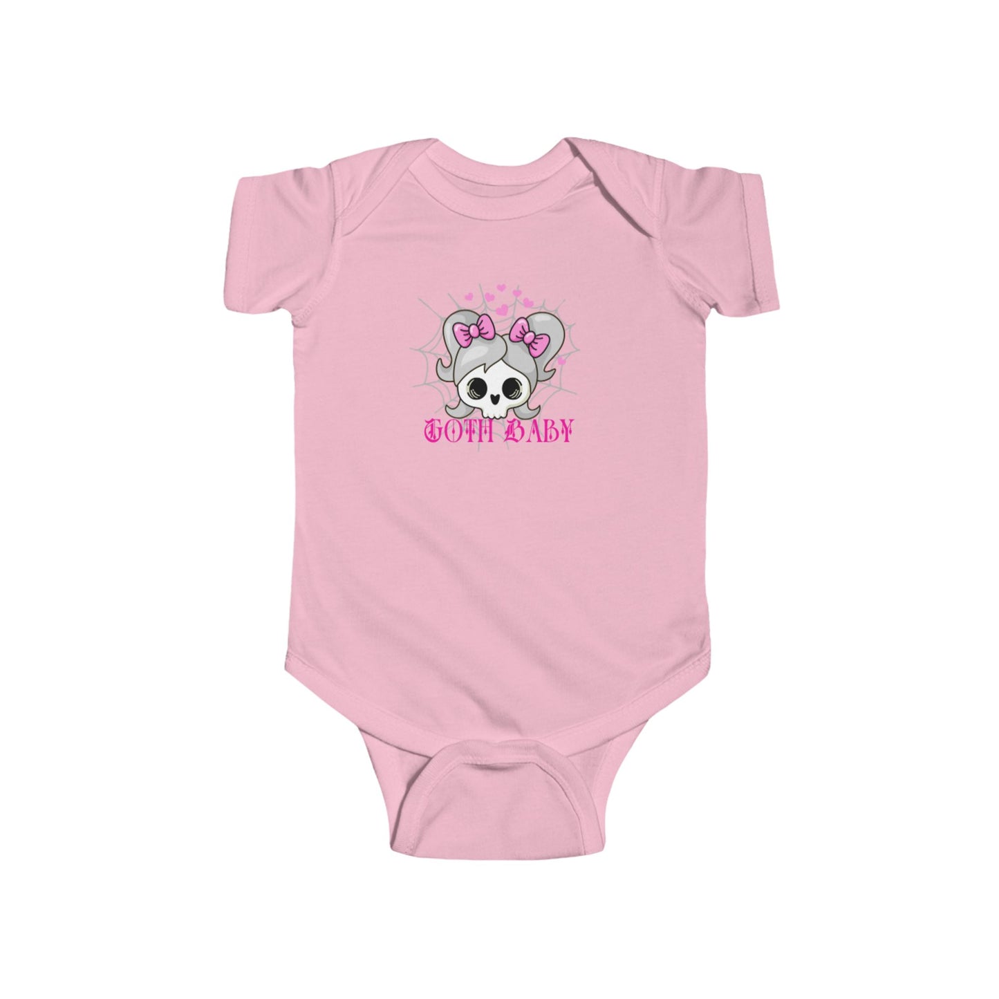 Baby Skull Goth Onesie