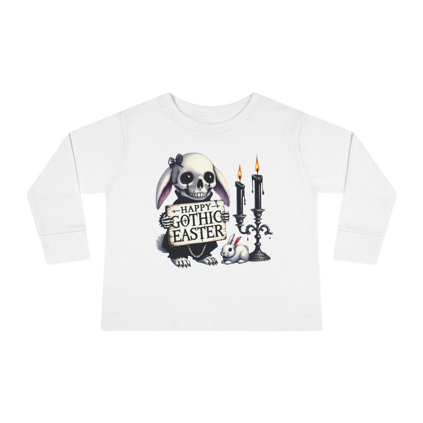 Happy Gothic Easter Toddler Shirt