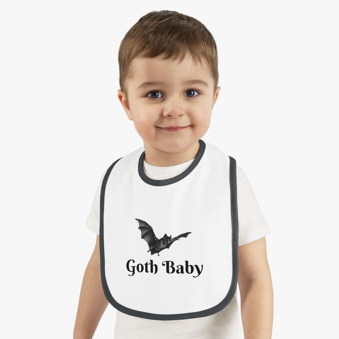 Goth Baby Bib