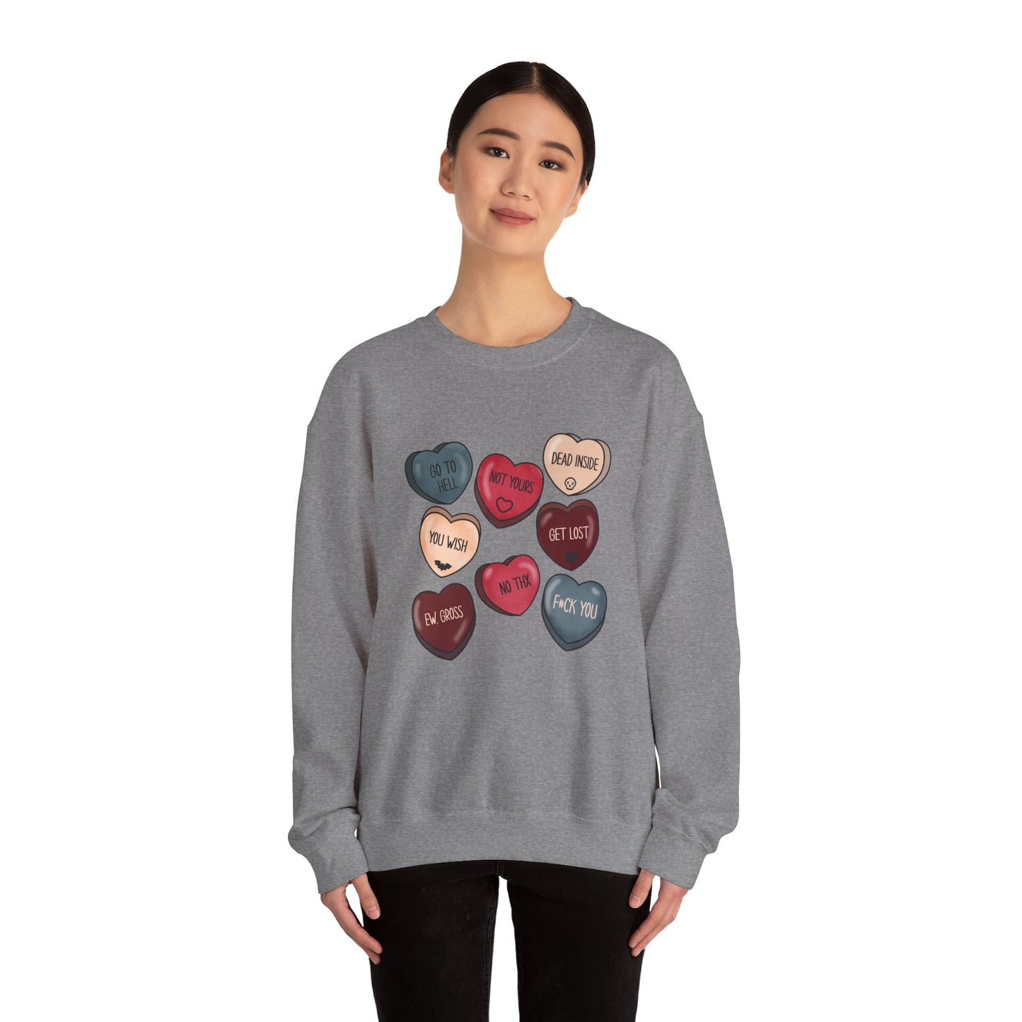 Gothic Valentines Day Sweatshirt