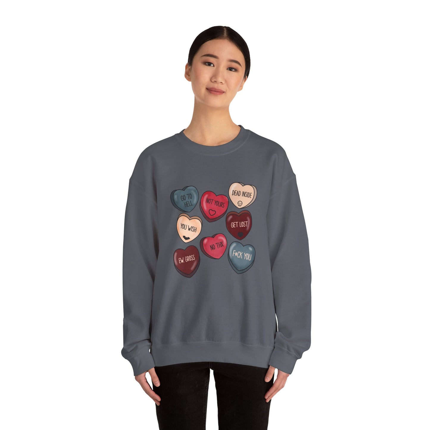 Gothic Valentines Day Sweatshirt