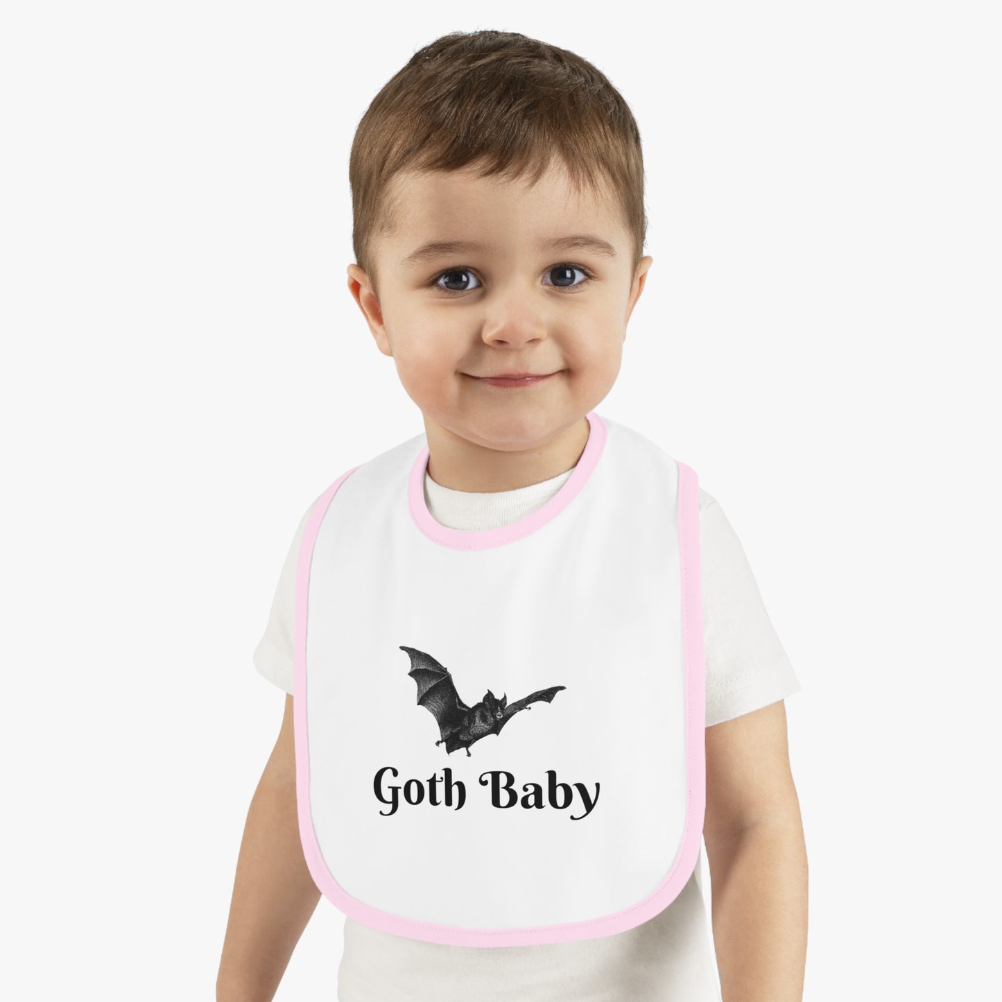 Goth Baby Bib