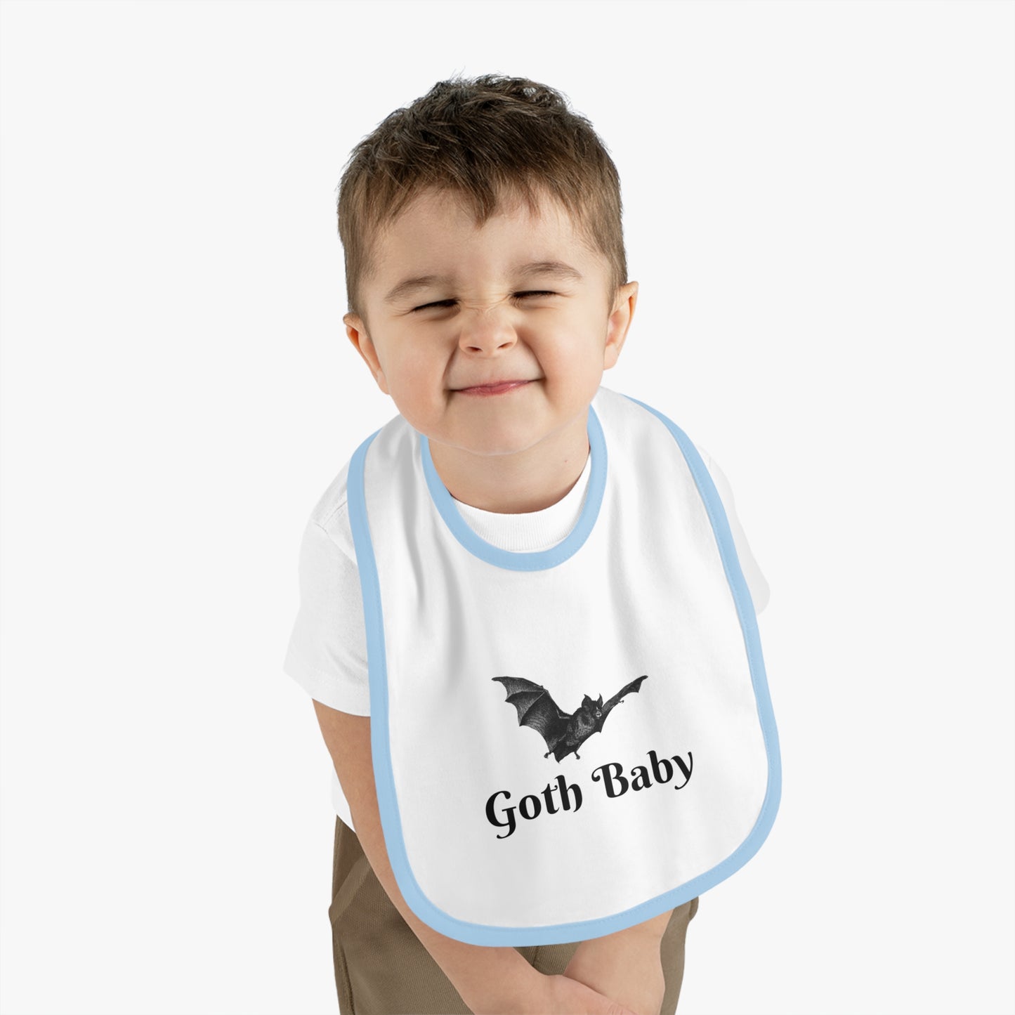 Goth Baby Bib