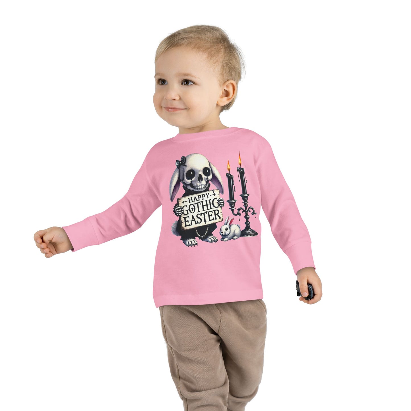 Happy Gothic Easter Toddler Shirt