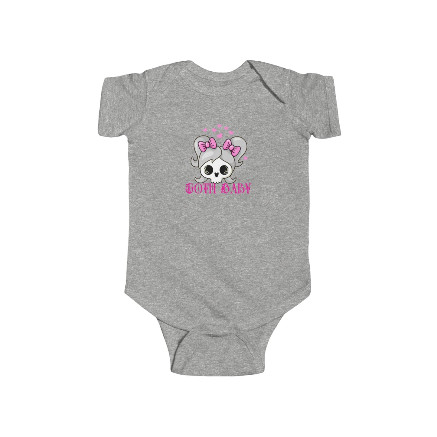 Baby Skull Goth Onesie