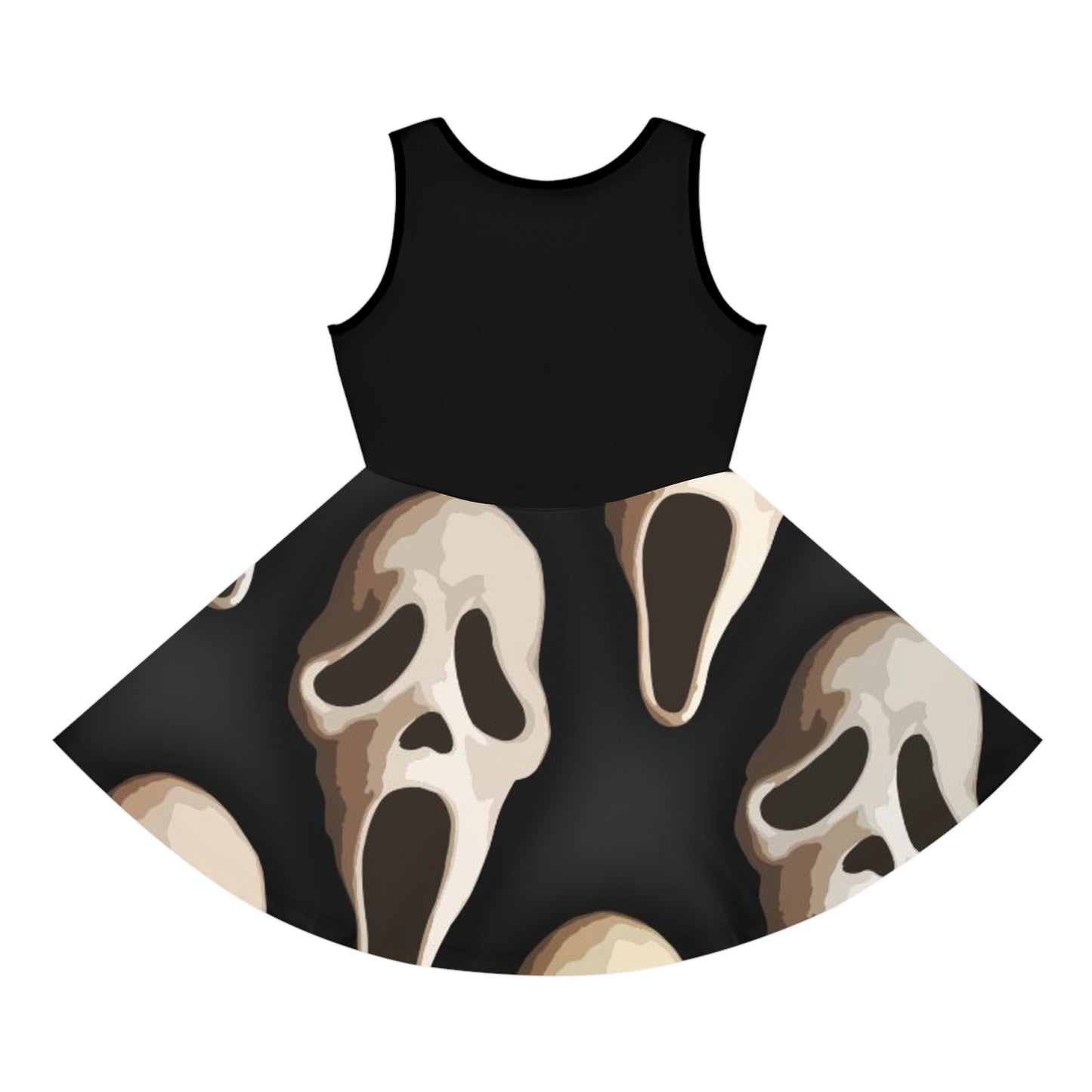 Girls Ghost Face Horror Dress