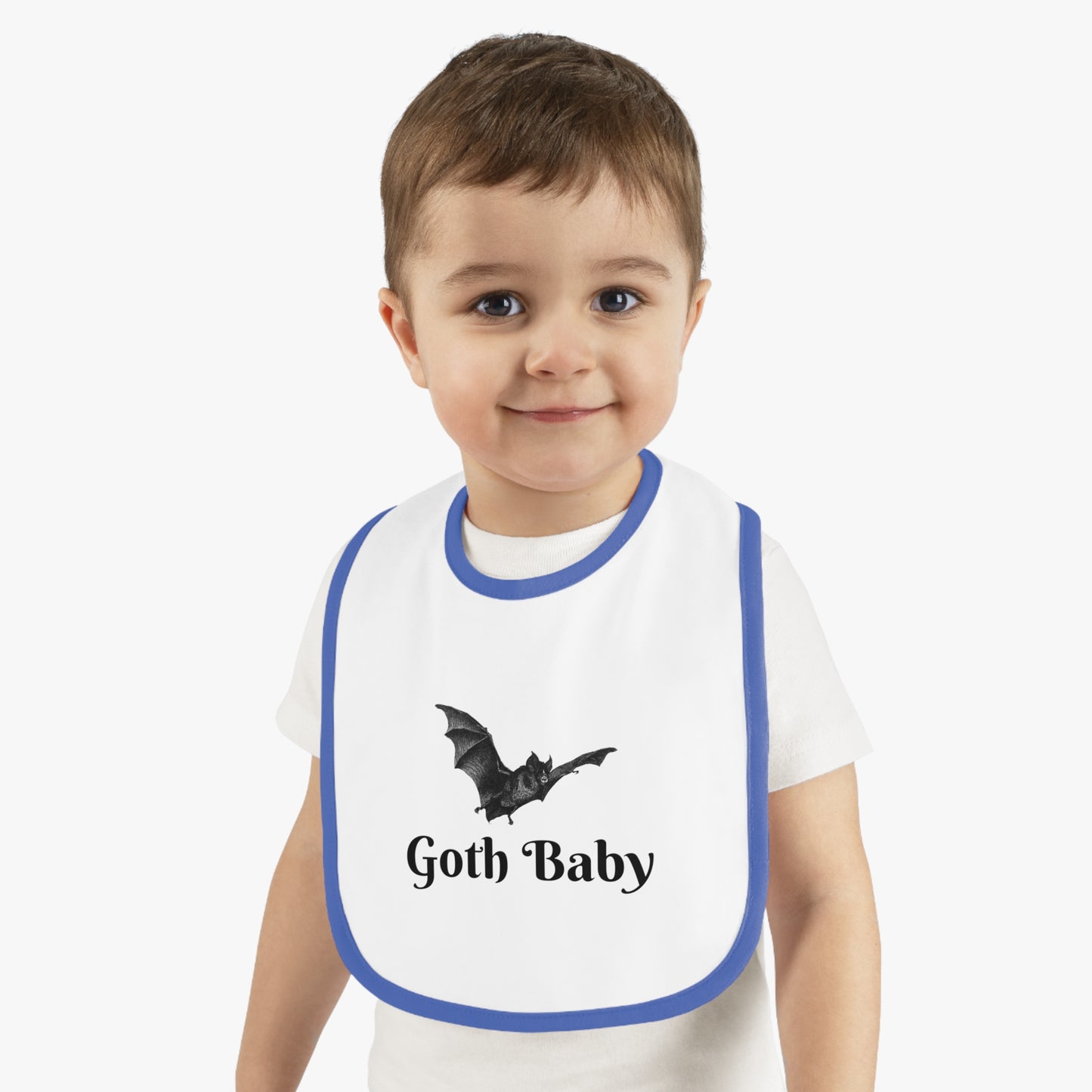 Goth Baby Bib