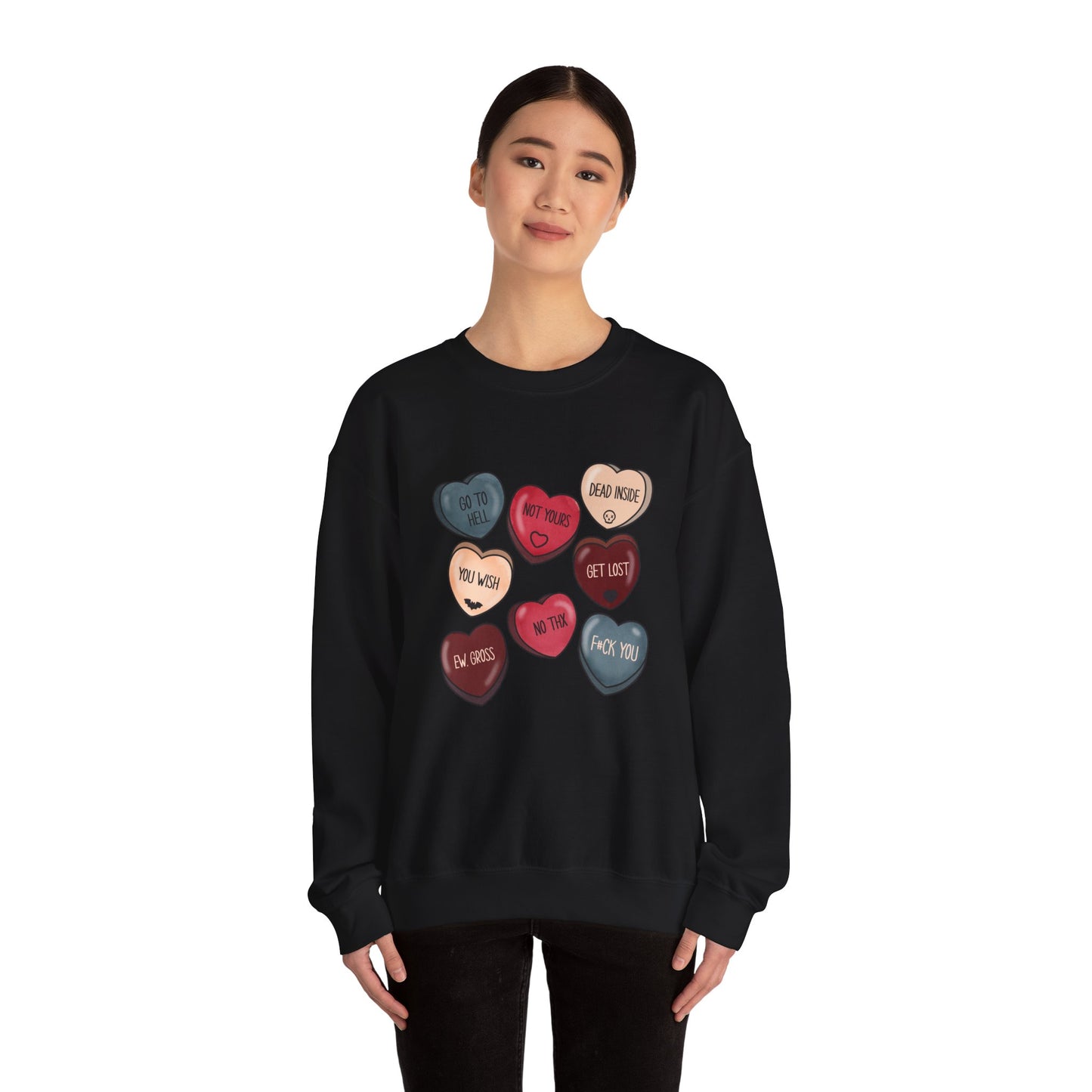 Gothic Valentines Day Sweatshirt