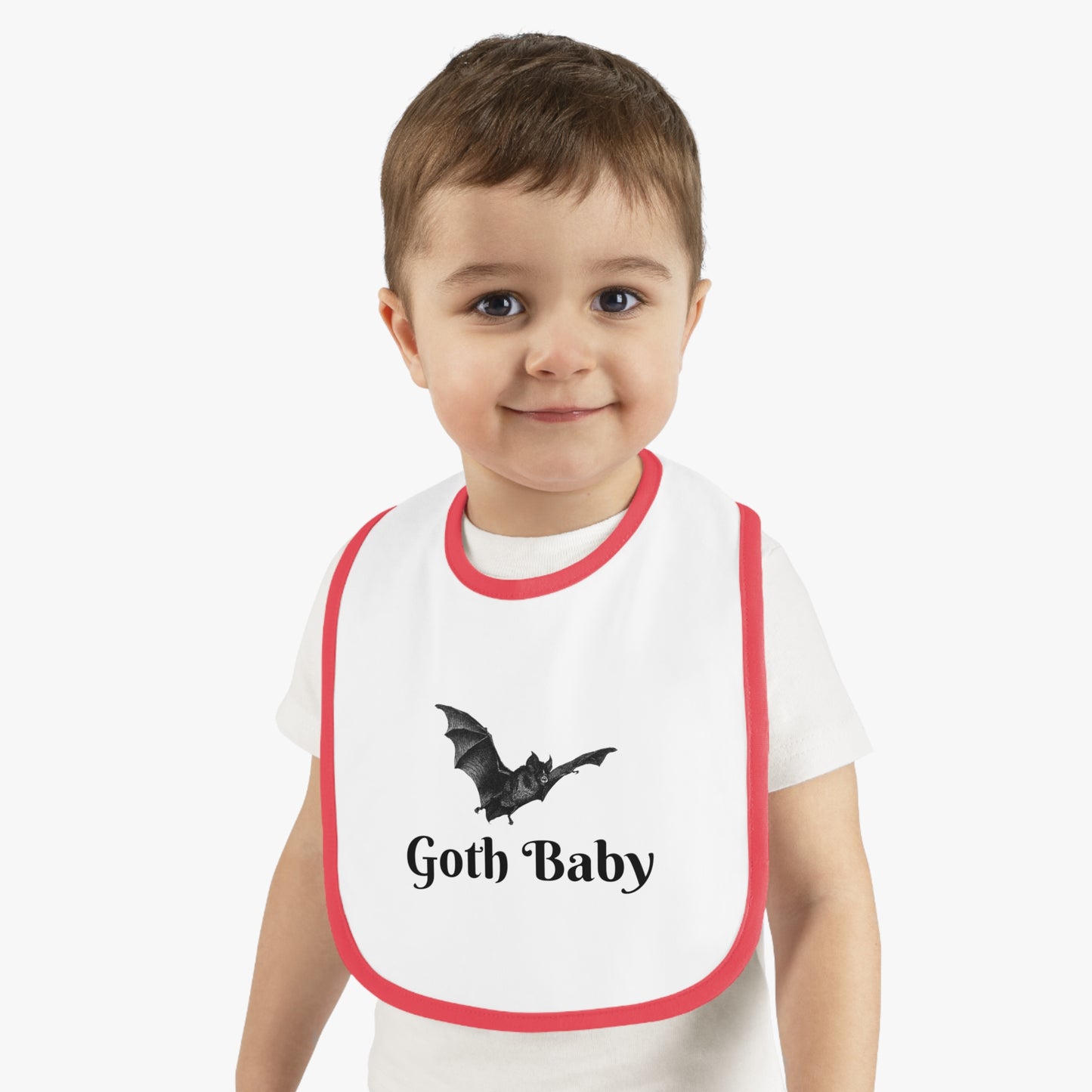 Goth Baby Bib