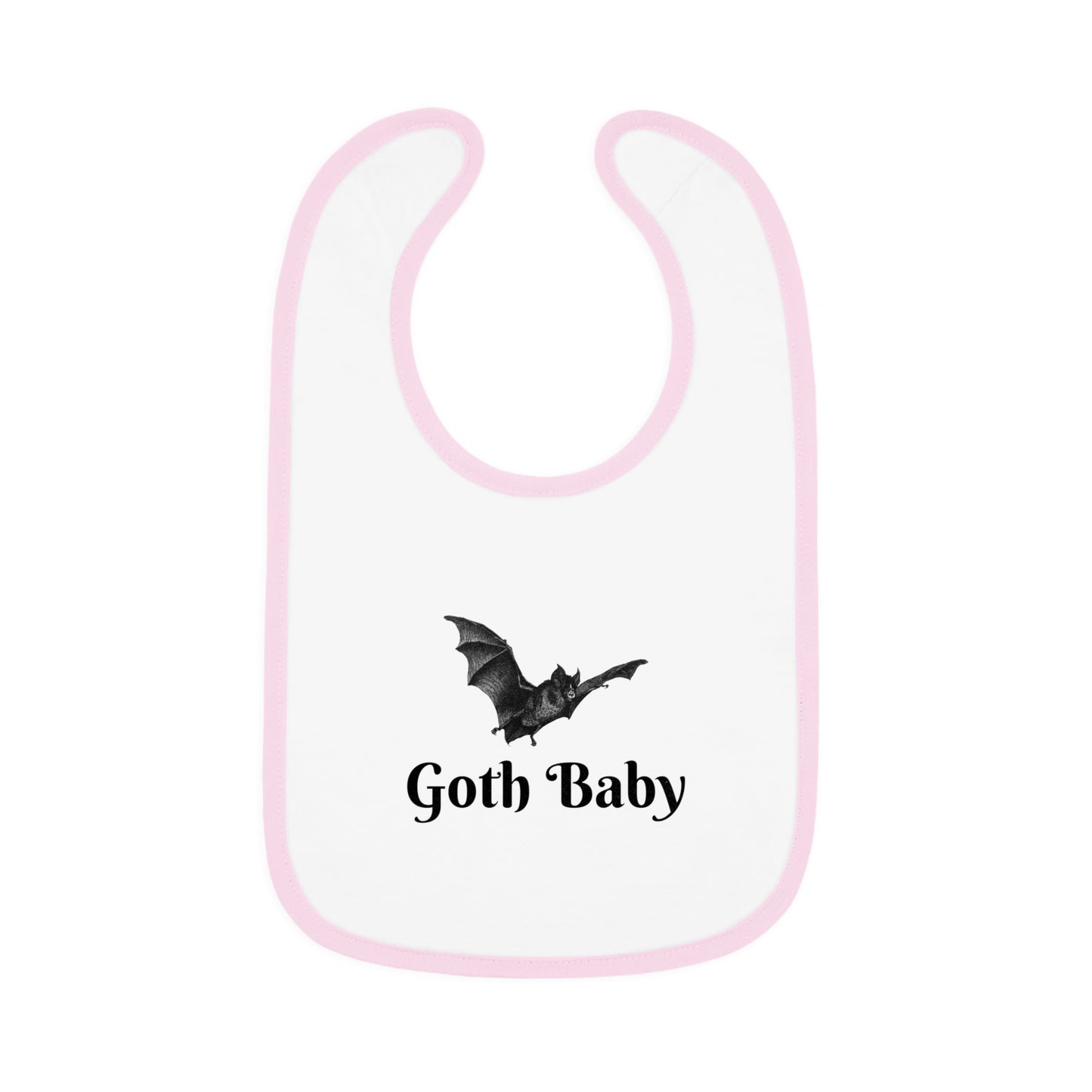 Goth Baby Bib