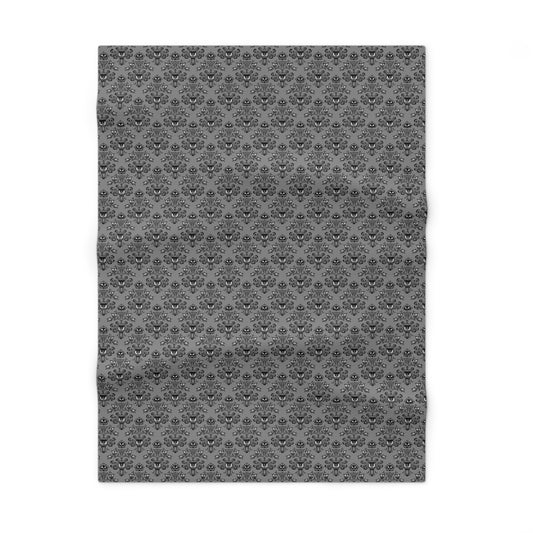 Haunted mansion wallpaper baby blanket