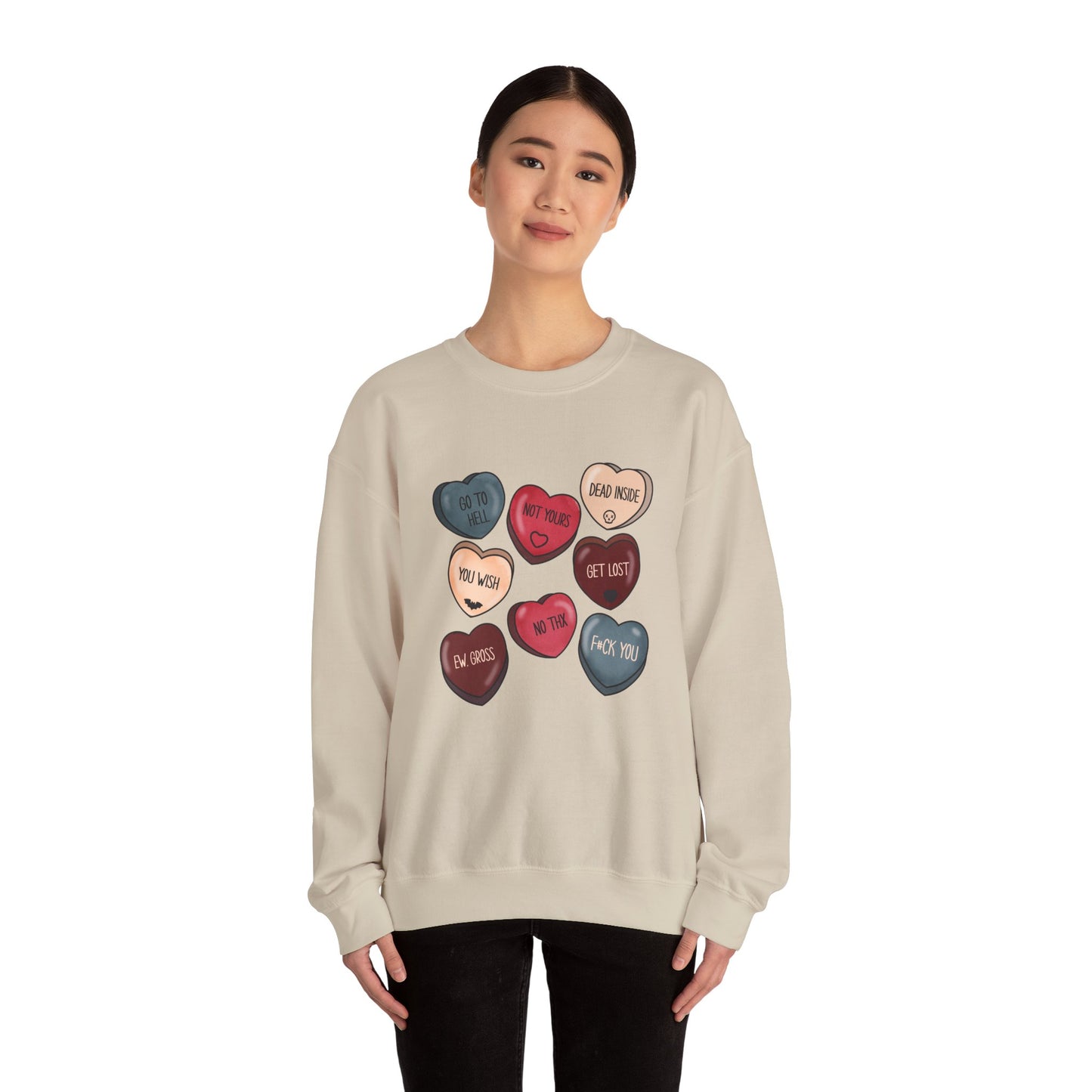 Gothic Valentines Day Sweatshirt