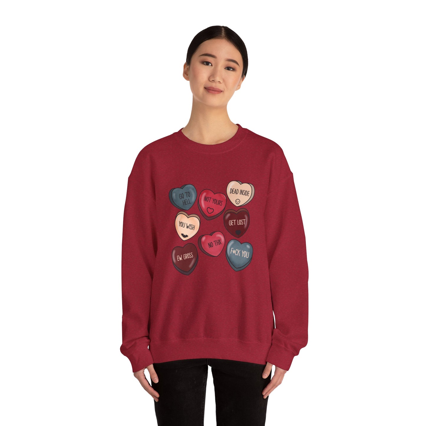 Gothic Valentines Day Sweatshirt