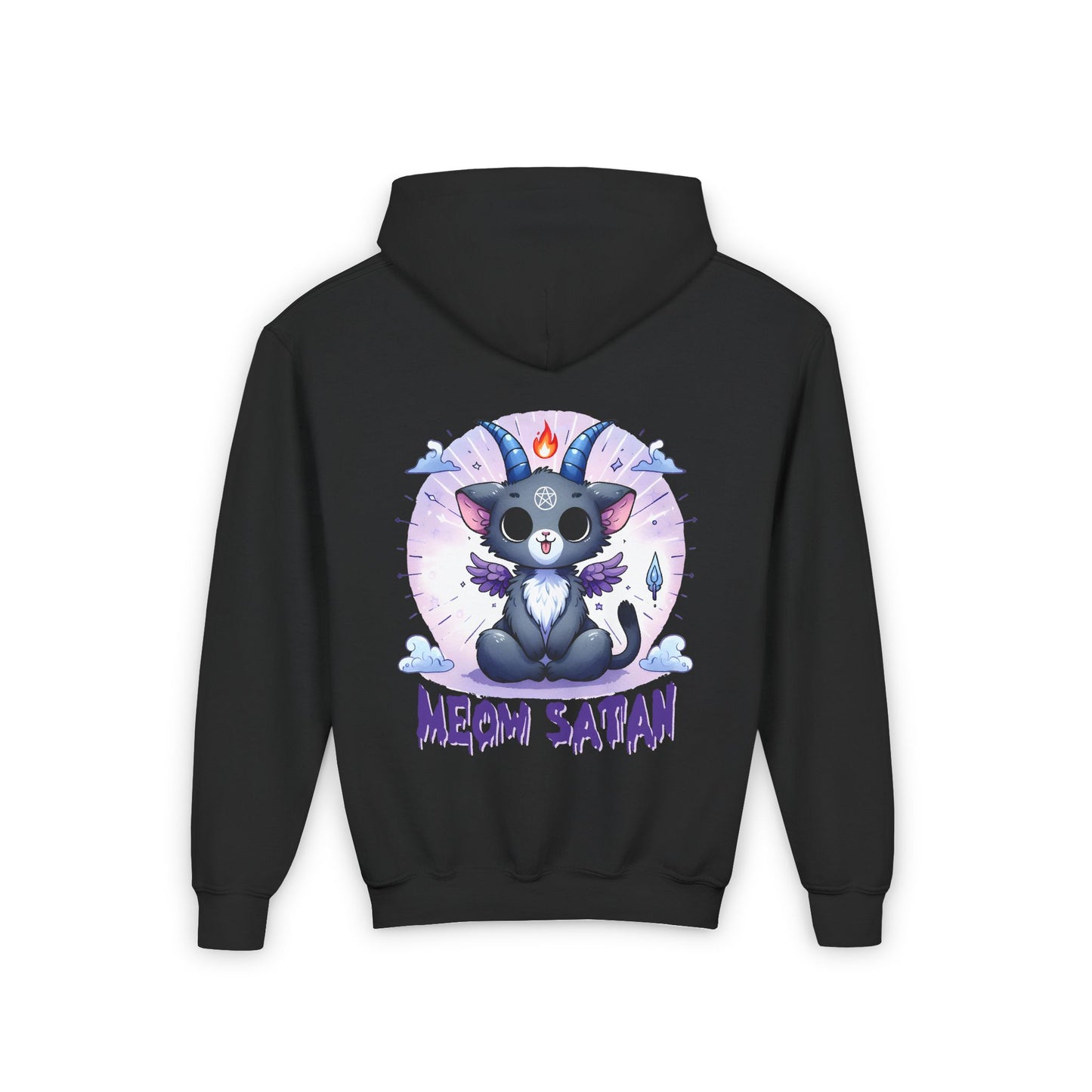 Meow Satan Youth Hoodie