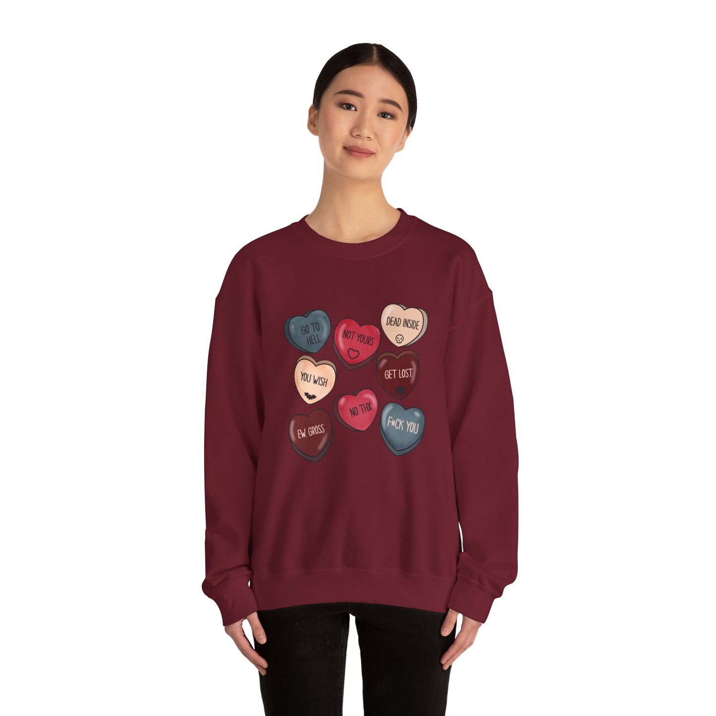 Gothic Valentines Day Sweatshirt