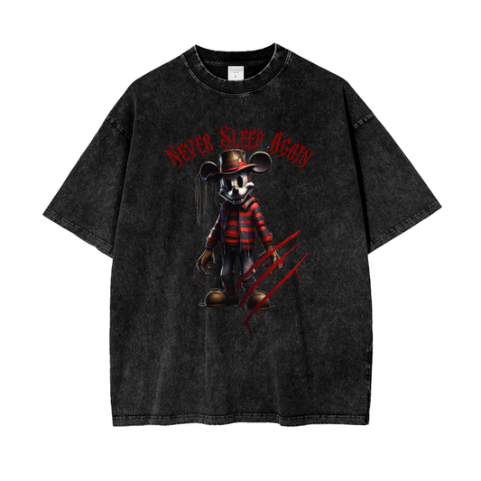 Mickey On Elm Street Oversize T-Shirt