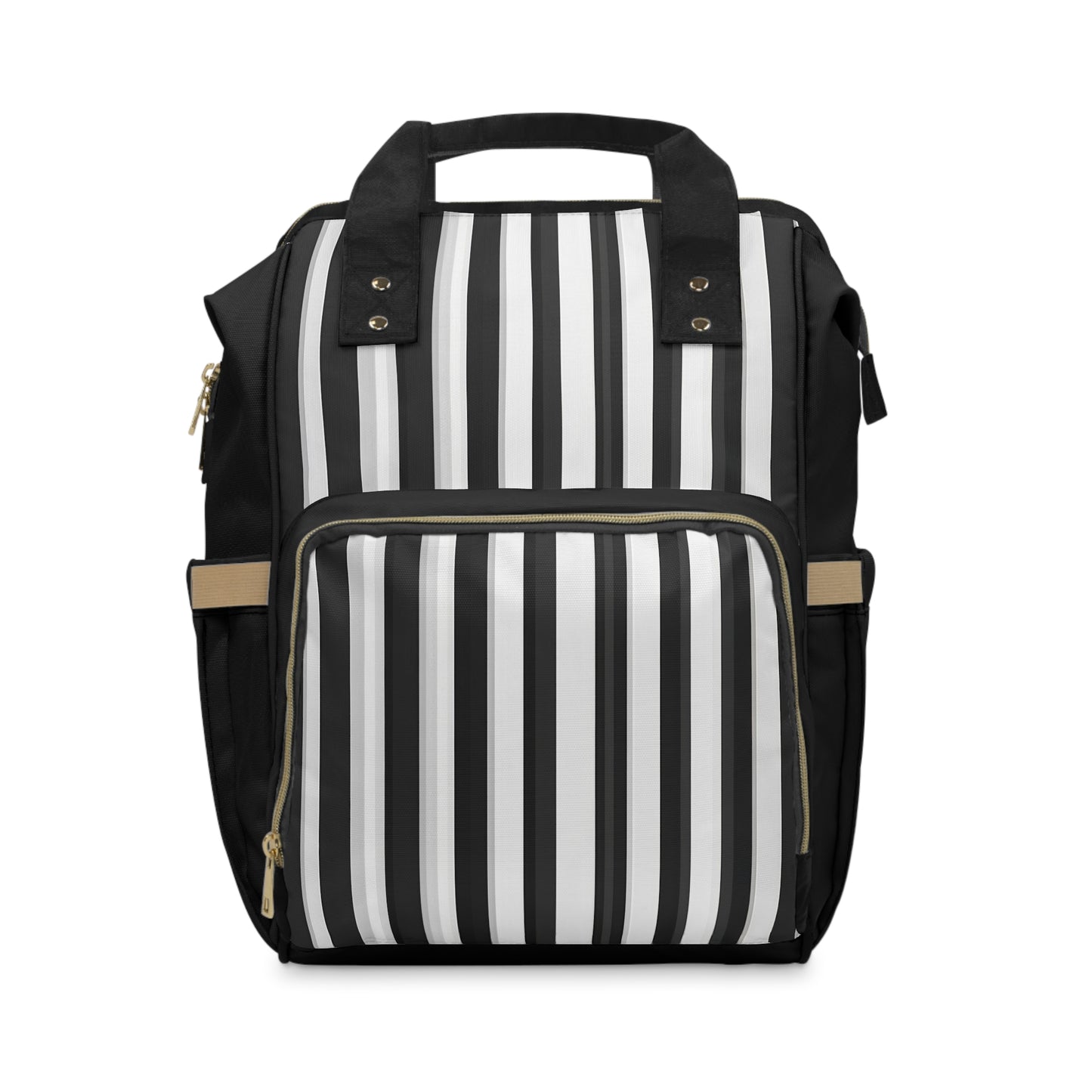 Gothic Stripe Baby Diaper Bag