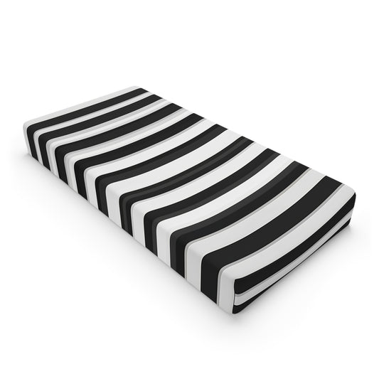 Gothic Stripe Baby Changing Pad Cover