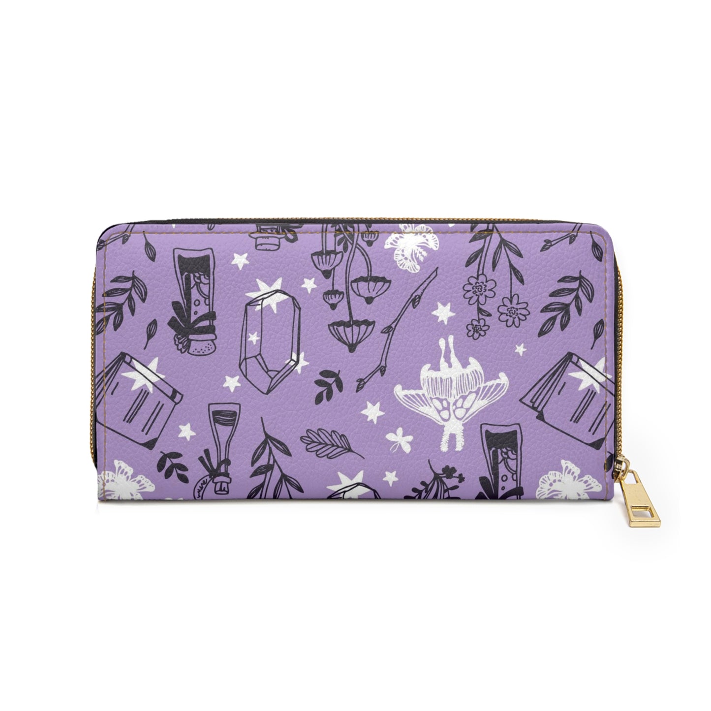 Plant Witch Zipper Wallet