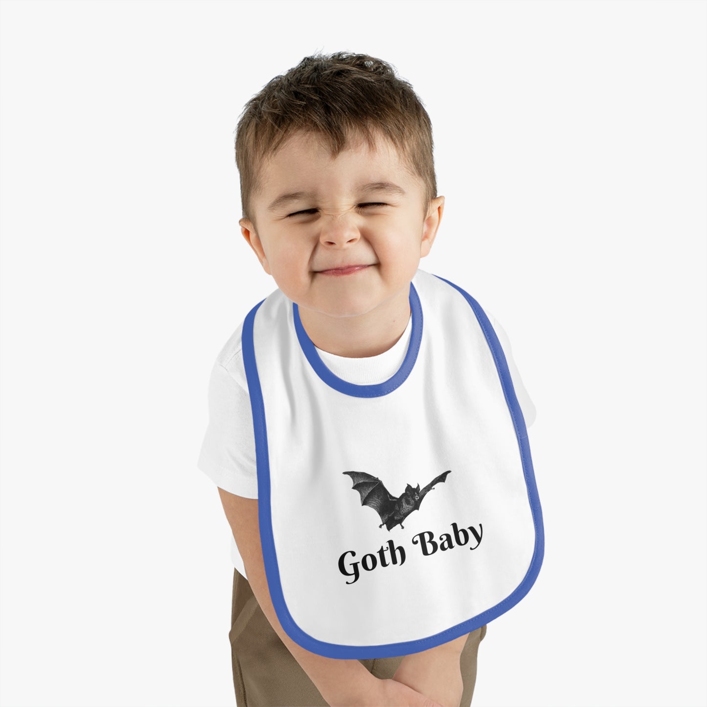 Goth Baby Bib