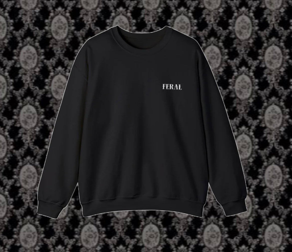 Feral Embroidered Sweatshirt