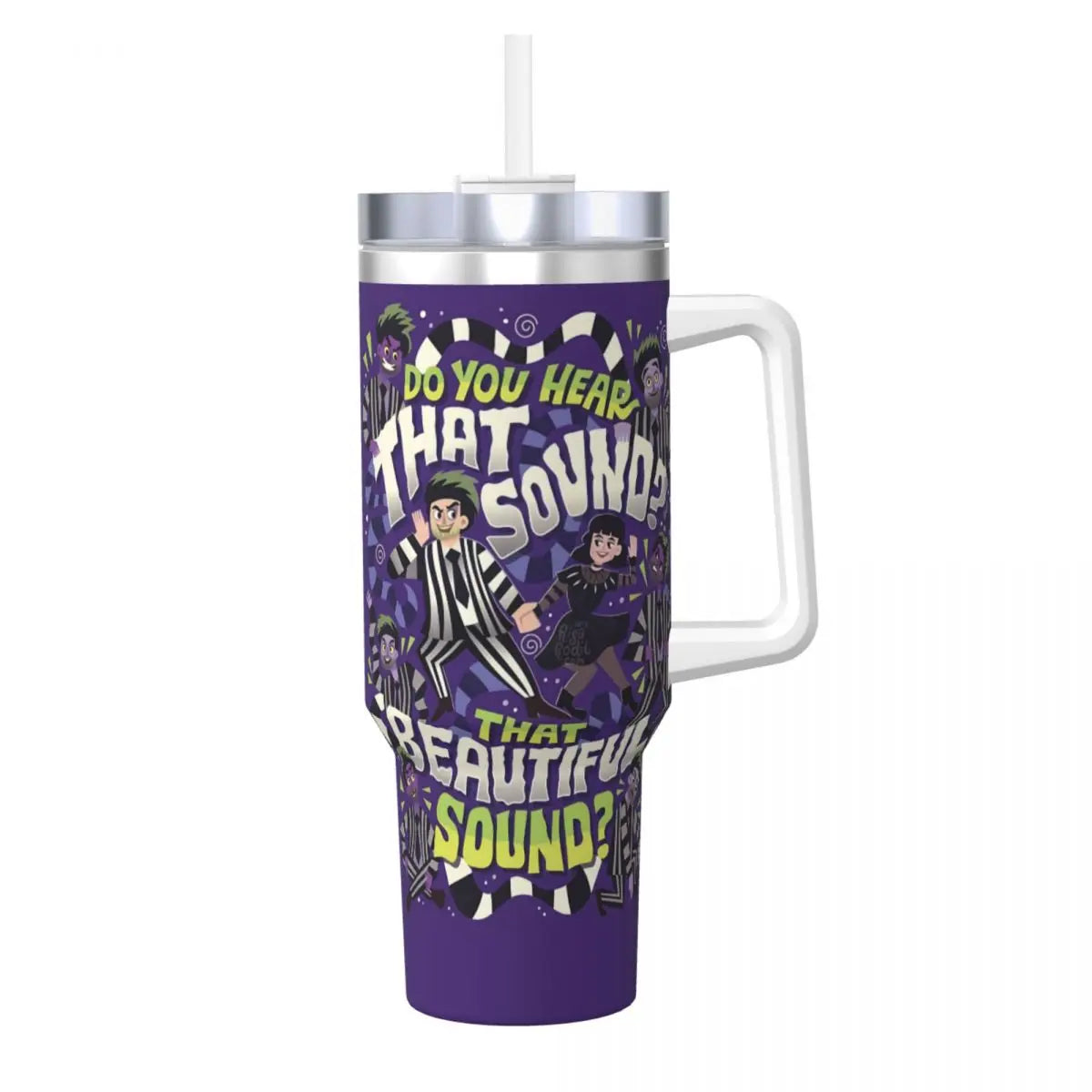 Beetlejuice Stainless Steel Tumbler