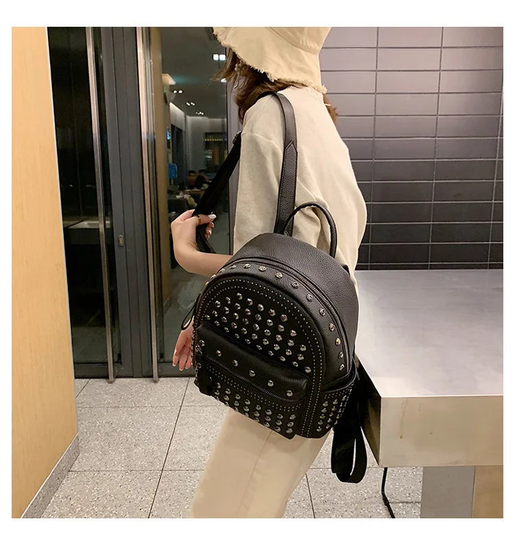 Studded and Spike Backpack