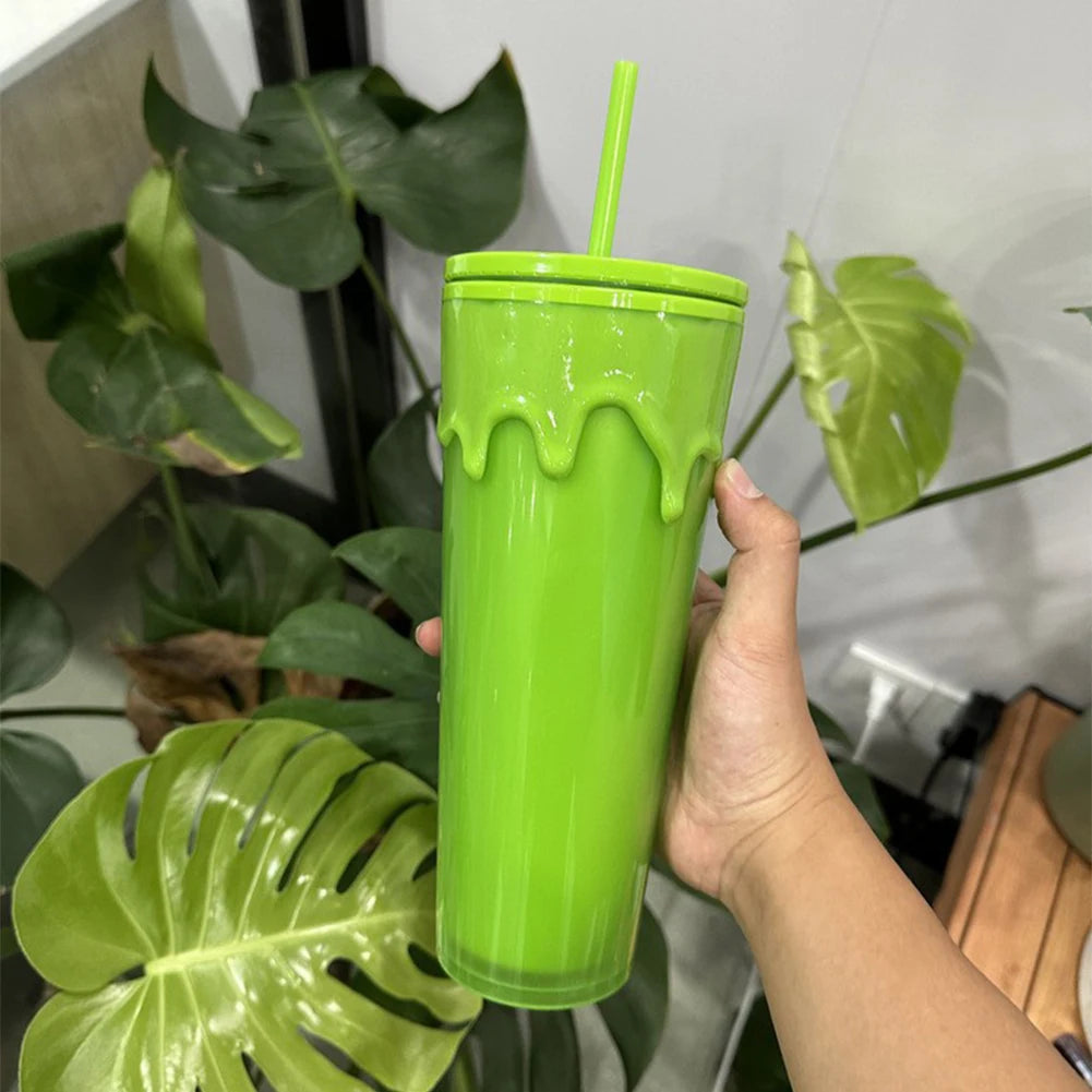 Slime Green Glow In The Dark Tumbler