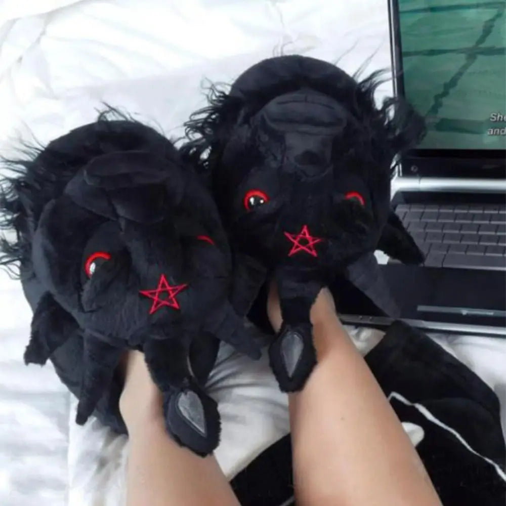 Baphomet Slippers