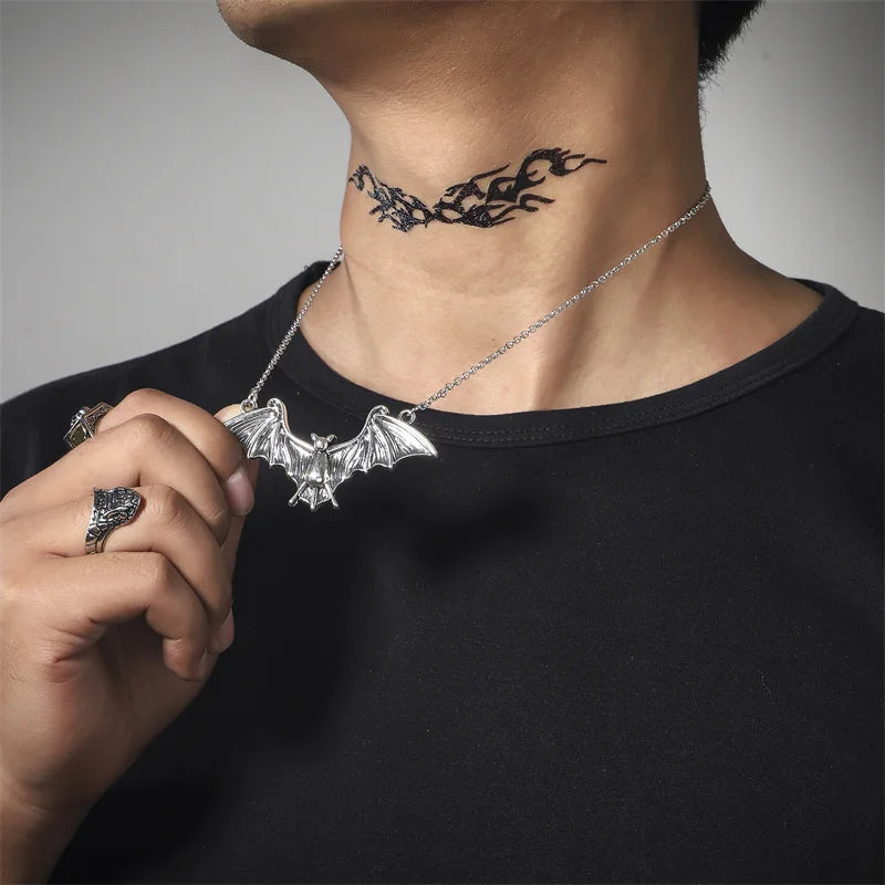 Gothic Bat Chocker Necklace