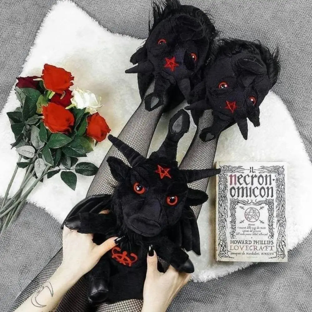 Baphomet Slippers