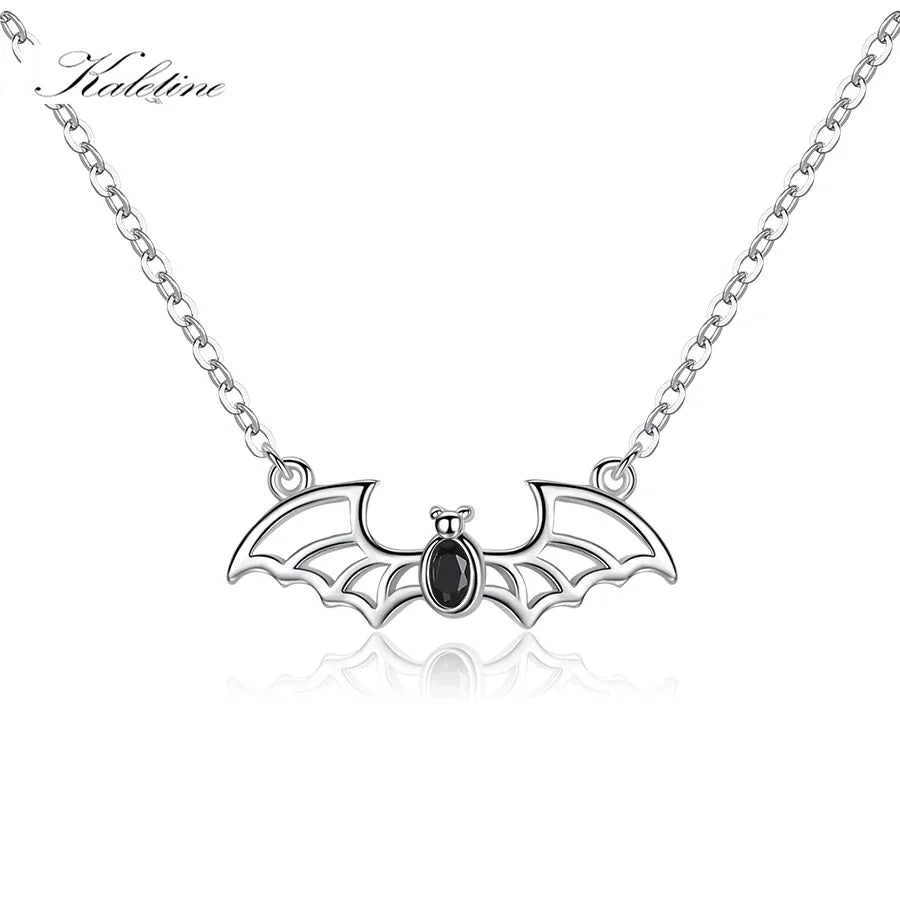 Bat Eagle 925 Sterling Silver Necklace