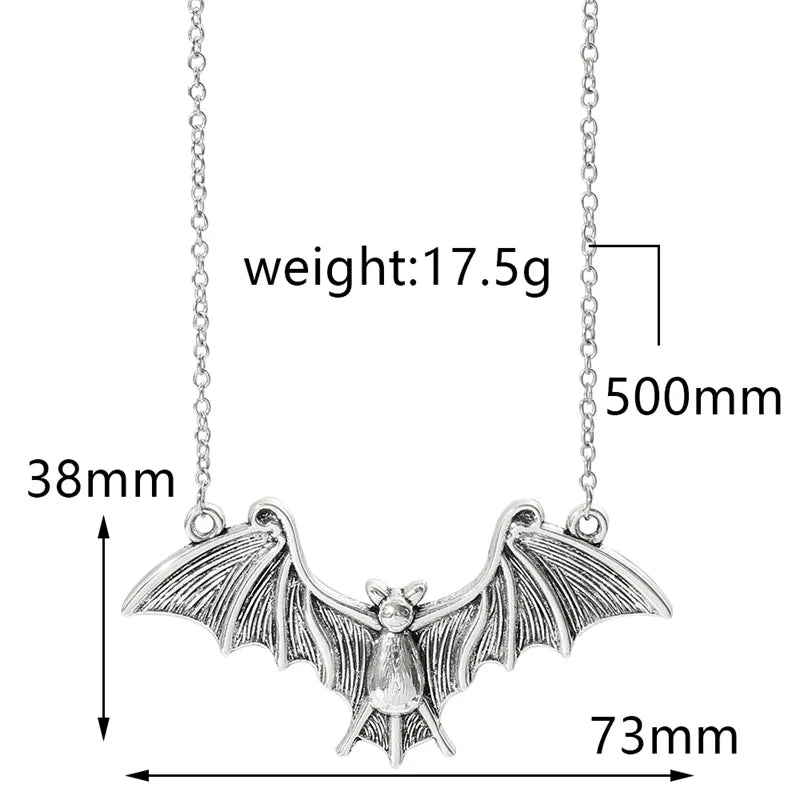 Gothic Bat Chocker Necklace