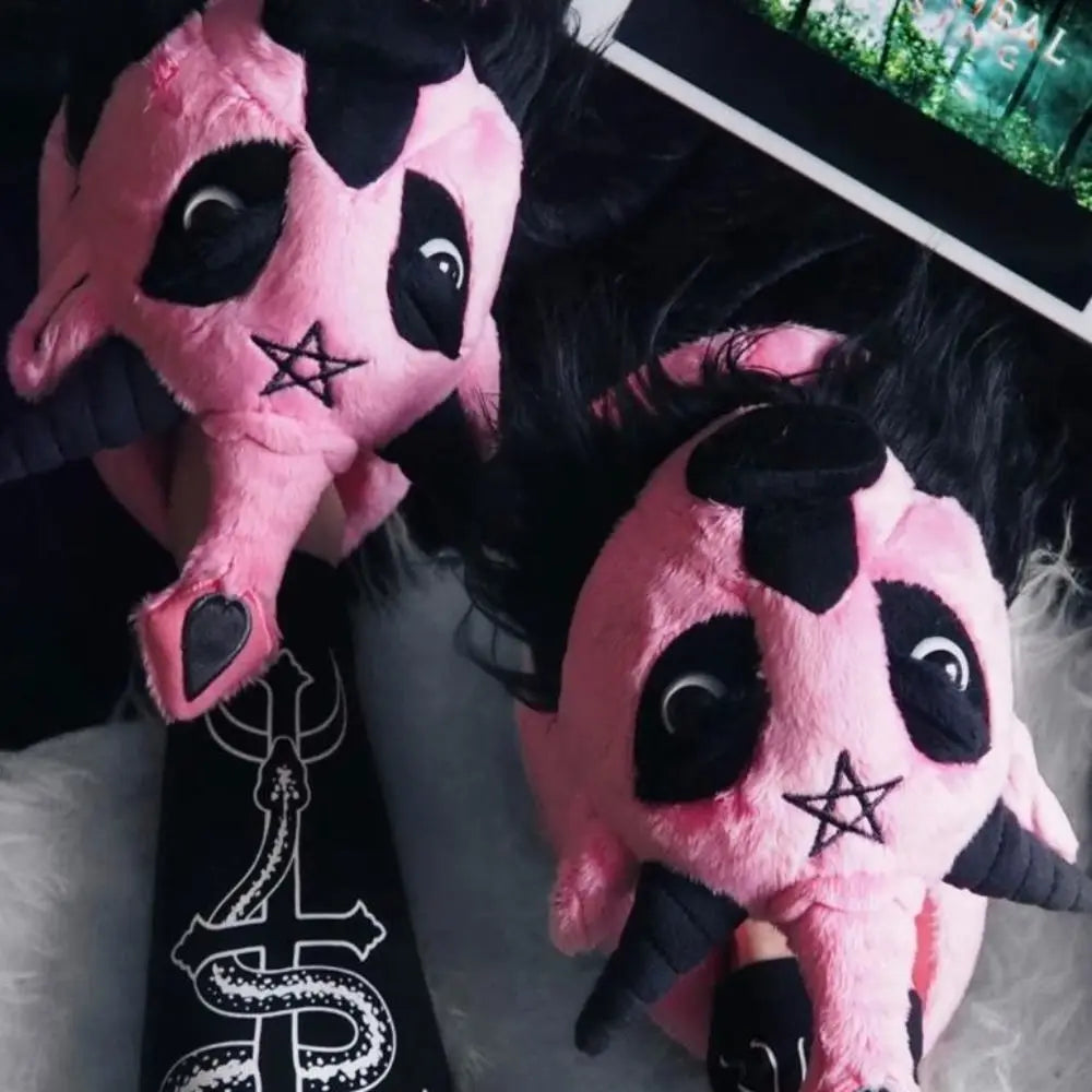 Baphomet Slippers