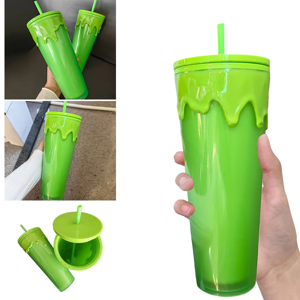 Slime Green Glow In The Dark Tumbler