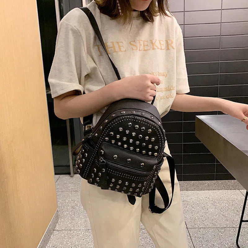 Studded and Spike Backpack