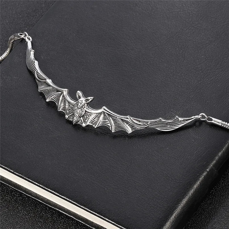 Gothic Bat Chocker Necklace