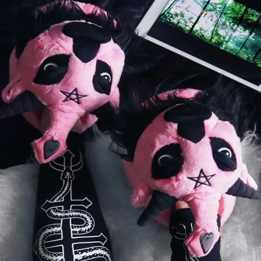 Baphomet Slippers