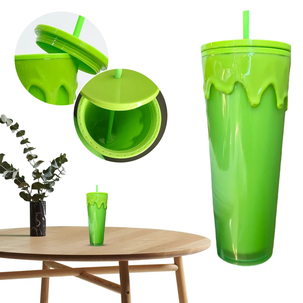 Slime Green Glow In The Dark Tumbler