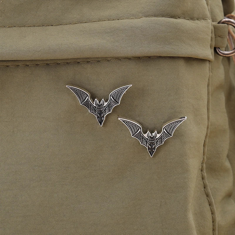 2pcs Bat Enamel Pins