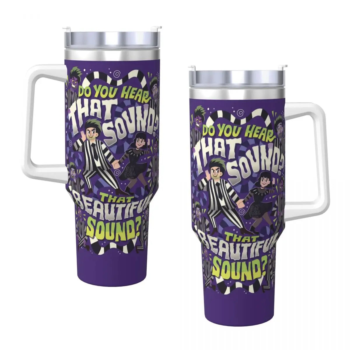 Beetlejuice Stainless Steel Tumbler